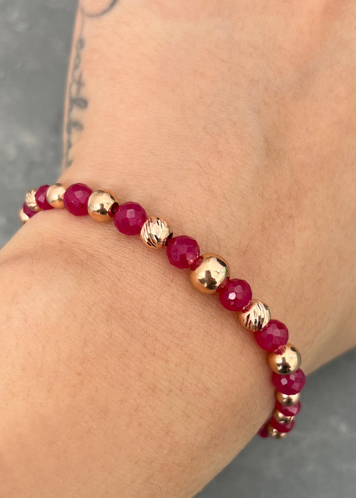 Pulsera Energetica 1.7gr — Oro Rosado