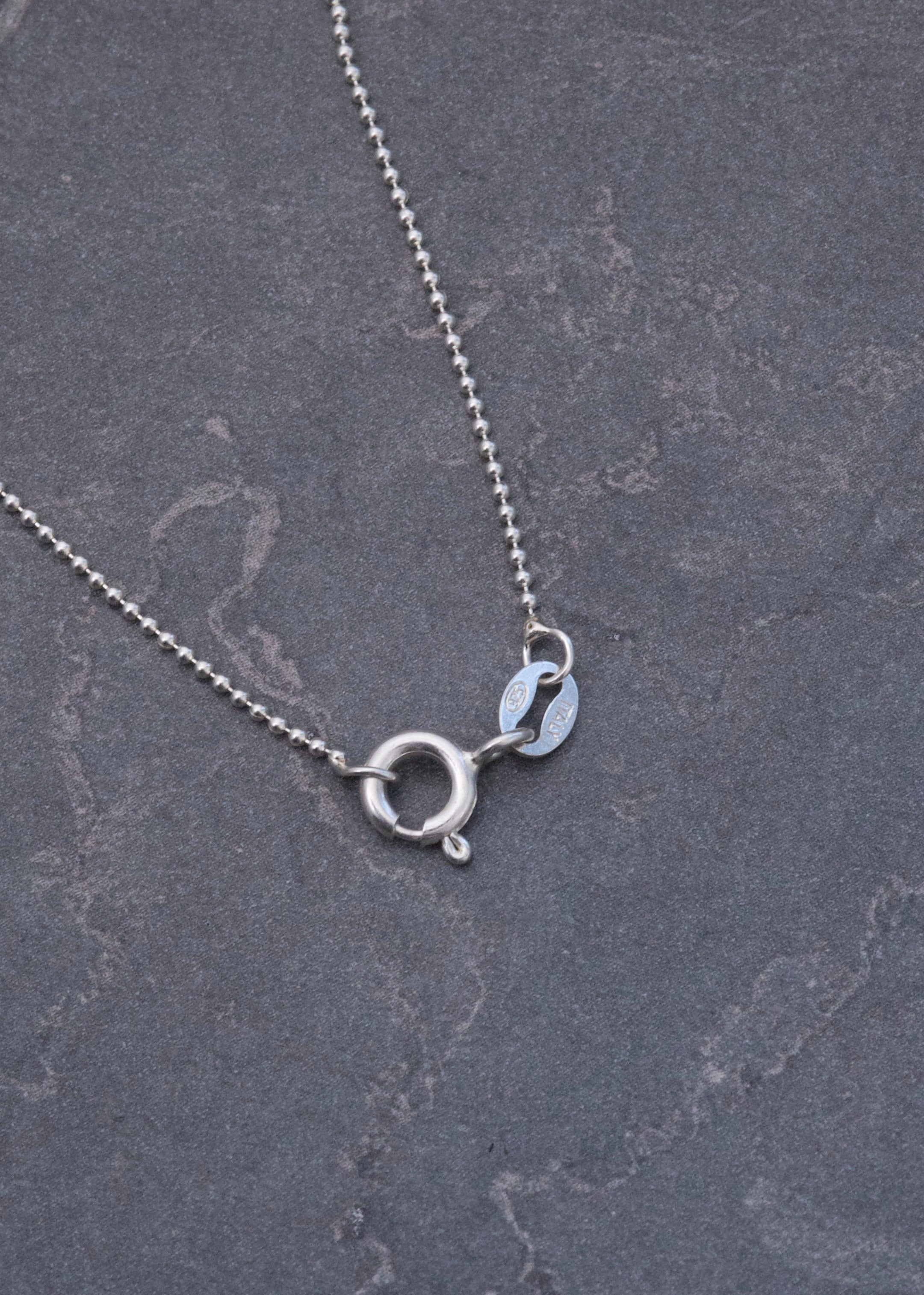 Cadena Lucky Clover Diamantada 3.3gr / 40cm / 13.8mm — Plata 925