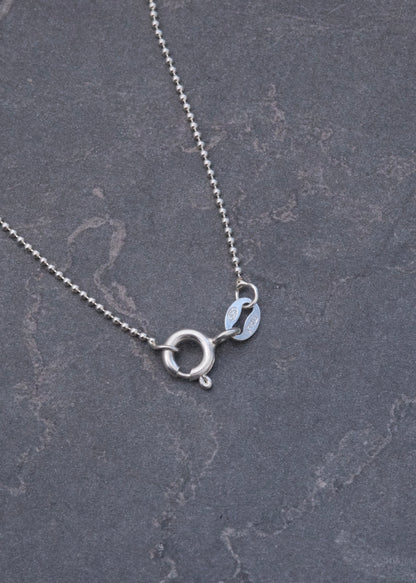 Cadena Lucky Clover Diamantada 3.3gr / 40cm / 13.8mm — Plata 925