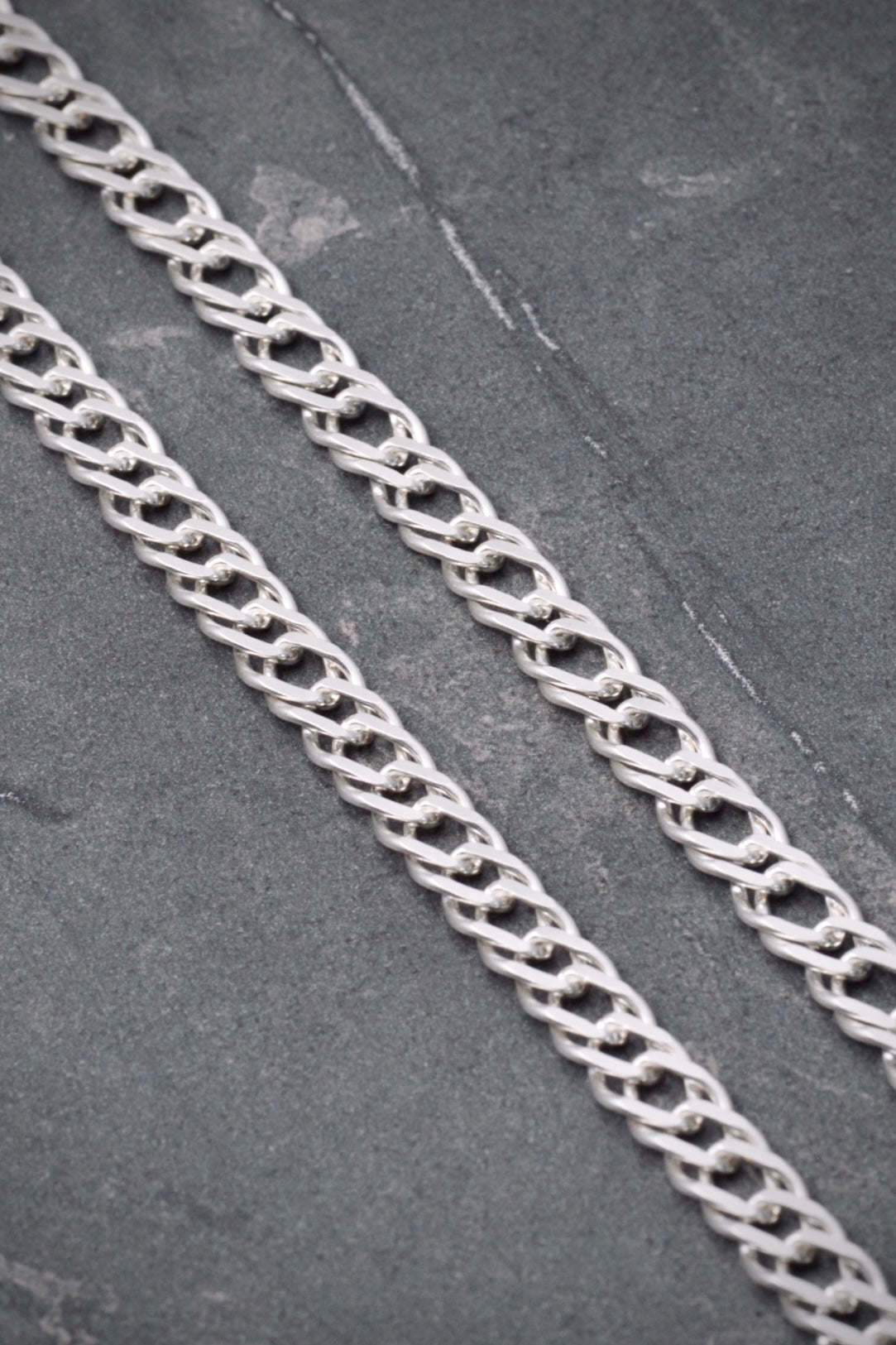 Cadena aro seguido doble 22.9gr / Largo 55cm / Plata P
