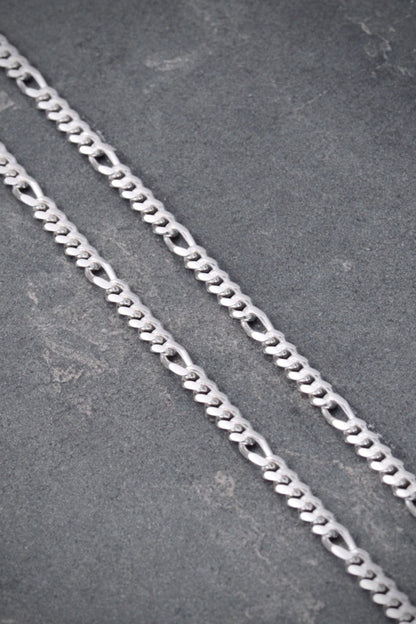 Cadena figaro 15gr / Largo 55cm / Plata P