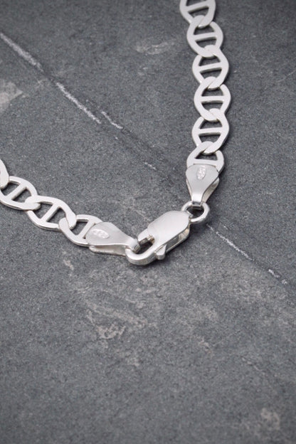 Cadena escalera 12.5gr / Largo 60cm / Plata P