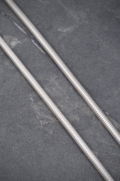 Cadena cola de raton 18.5gr / Largo 60cm / Plata P