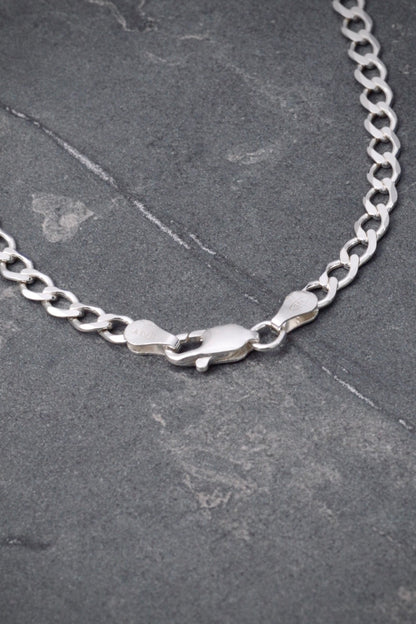 Cadena cubana 12.7gr / Largo 60cm / Plata P