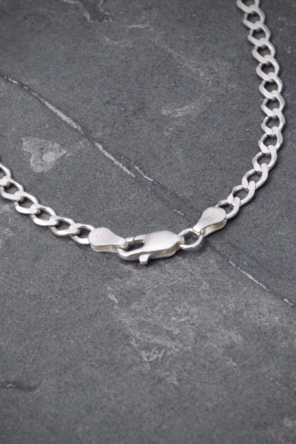 Cadena cubana 12.7gr / Largo 60cm / Plata P