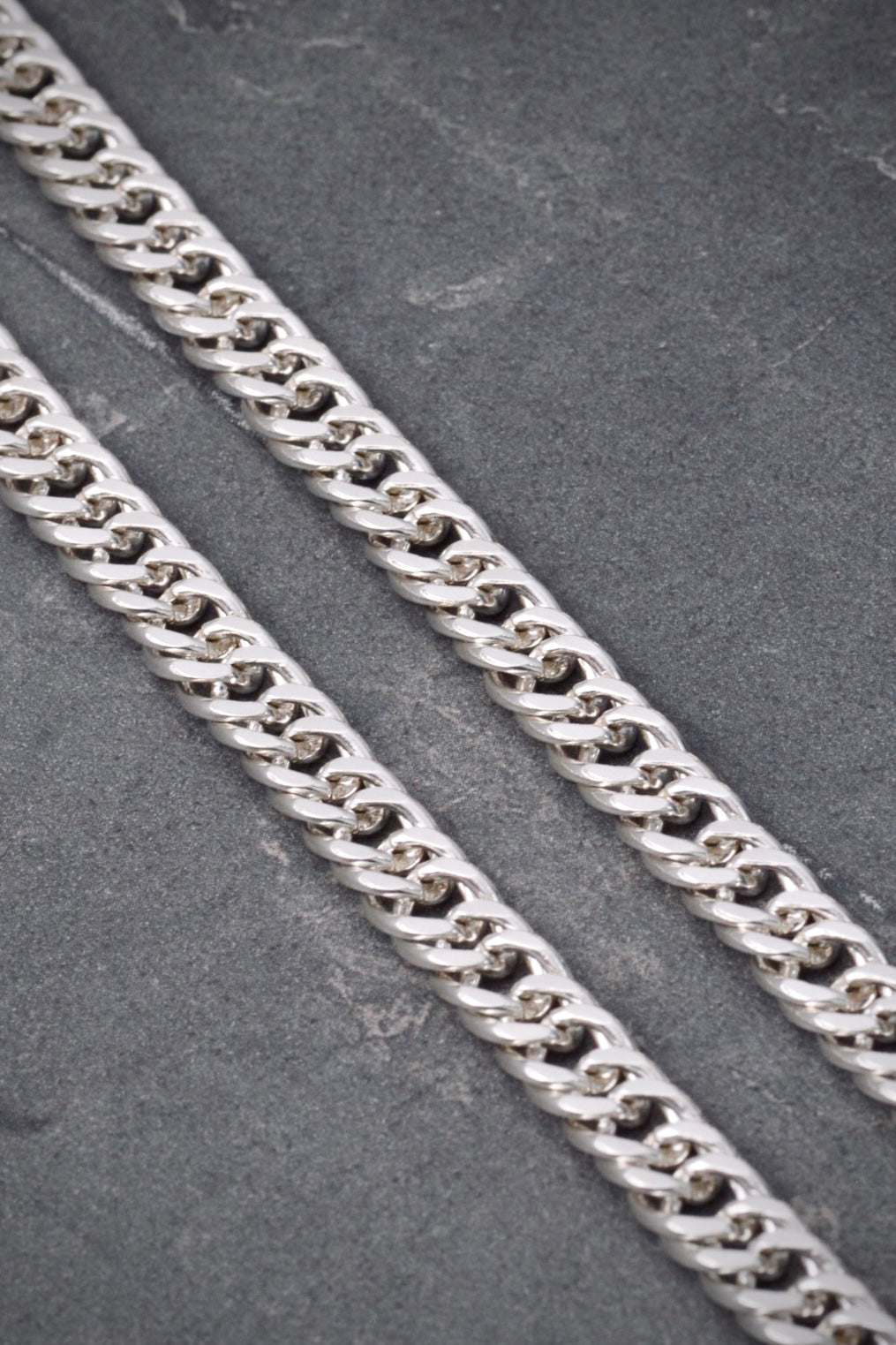 Cadena aro seguido doble 27.6gr / Largo 60cm / Plata P