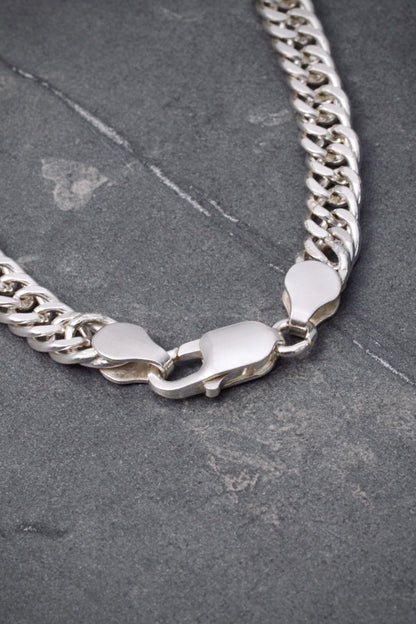 Cadena aro seguido doble 27.6gr / Largo 60cm / Plata P