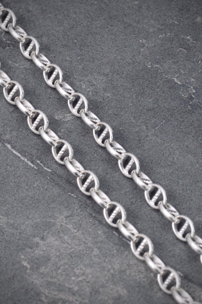 Cadena escalera 13.4gr / Largo 50cm / Plata P