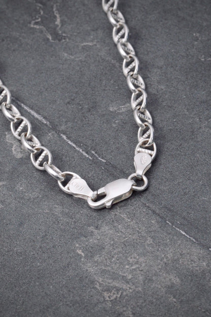 Cadena escalera 13.4gr / Largo 50cm / Plata P