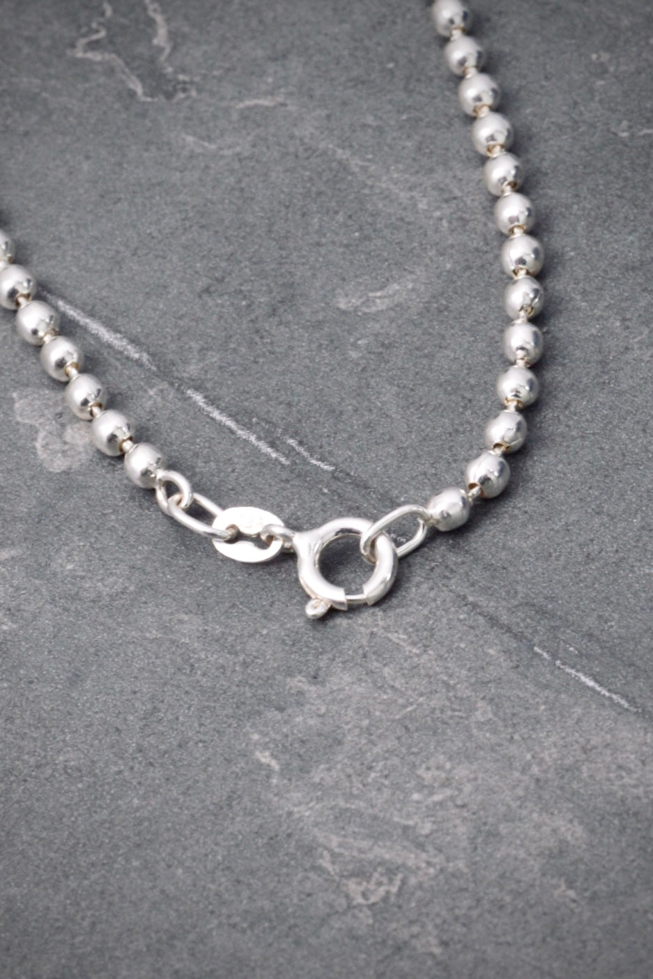 Cadena militar 11.3gr / Largo 40cm / Plata B