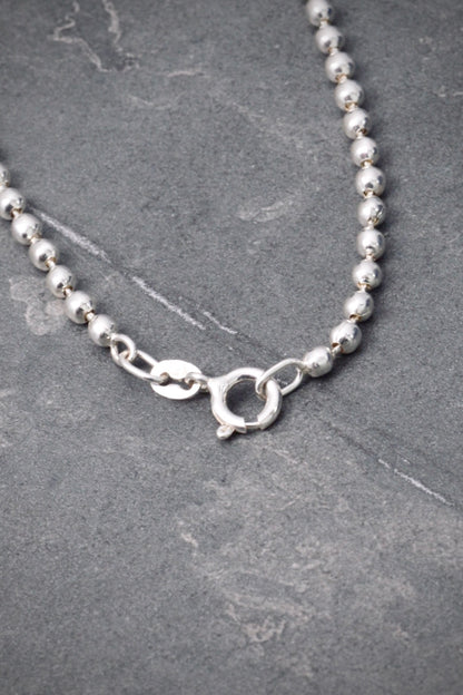 Cadena militar 11.9gr / Largo 47cm / Plata P