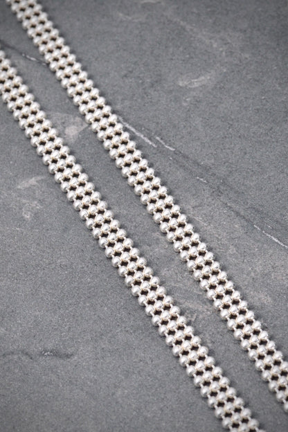 Cadena militar 11.65gr / Largo 45cm / Plata P