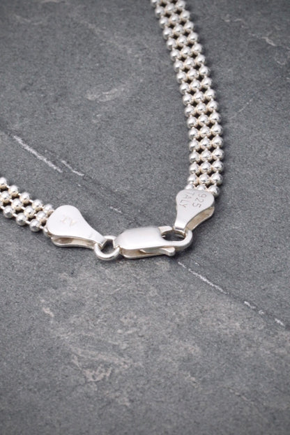 Cadena militar 11.65gr / Largo 45cm / Plata P