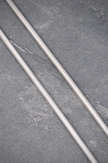 Cadena cola de raton 10gr / Largo 45cm / Plata P