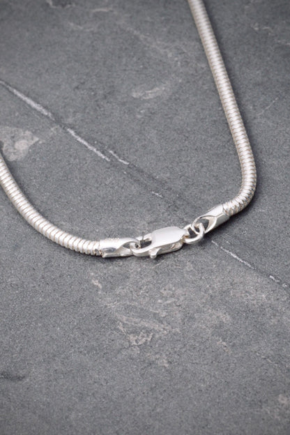 Cadena cola de raton 10gr / Largo 45cm / Plata P