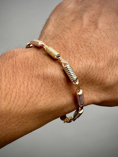 Pulso rustico 7.25gr / Largo 20cm / Tres Oros Nac B