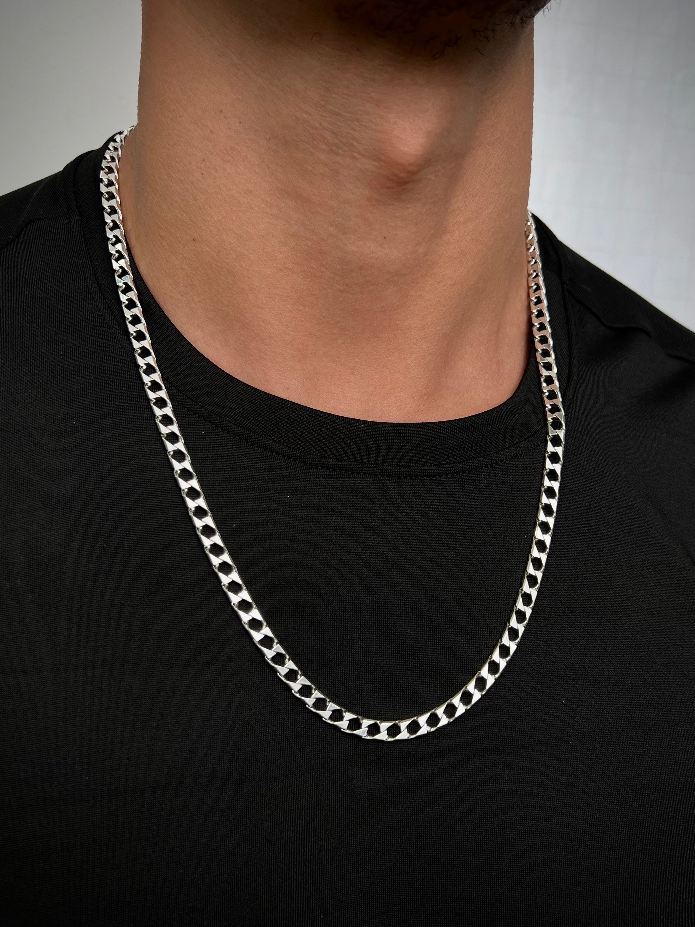 Cadena pancer 34.3gr / Largo 60cm / Plata B