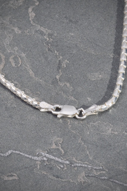 Cadena cola de raton 7.6gr / Largo 55cm / Plata M