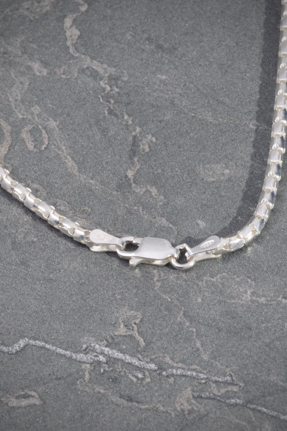Cadena cola de raton 7.6gr / Largo 55cm / Plata M