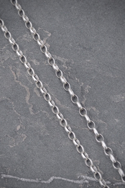 Cadena aro seguido 5.5gr / Largo 70cm / Plata B