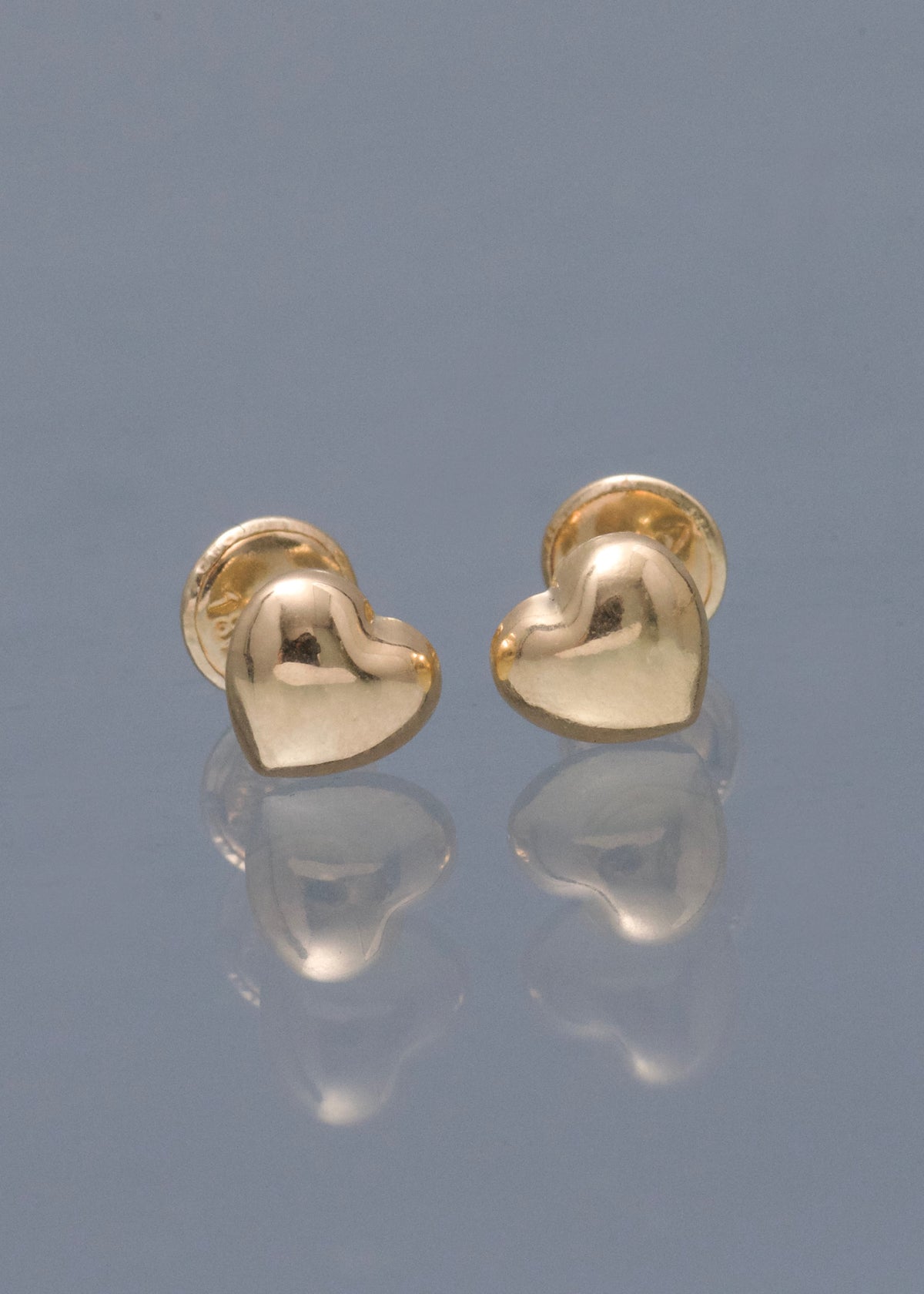Topos Corazon 0.6gr / 0.6cm / 6.6mm — Oro Amarillo