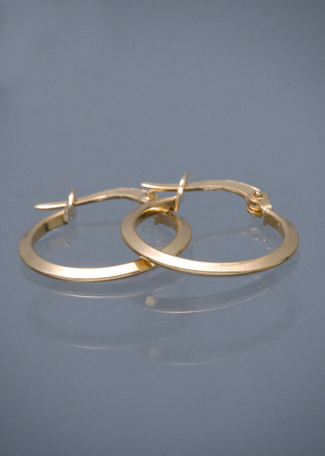 Candongas Lisas 1gr / 2cm / 1.6mm — Oro Amarillo