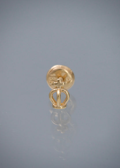 Unidad de topo corona 0.3gr / Largo 0.6cm / Oro Amarillo Nac B