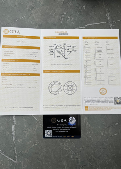 Cadena tenis con 1590pts de moissanita 28.4gr / Largo 55cm (Joya) P