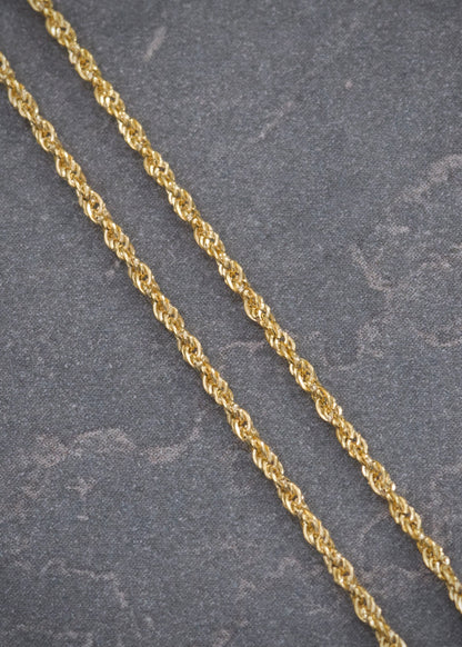 Cadena Lazo 1.1gr / 60cm / 1.2mm — Oro Amarillo