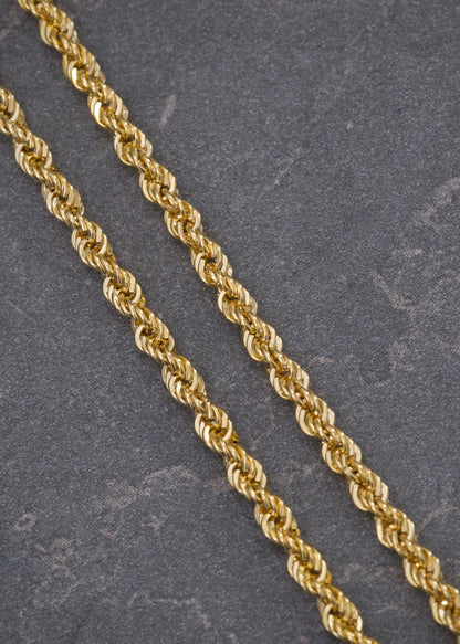 Cadena Lazo 2.4gr / 45cm / 2.2mm — Oro Amarillo