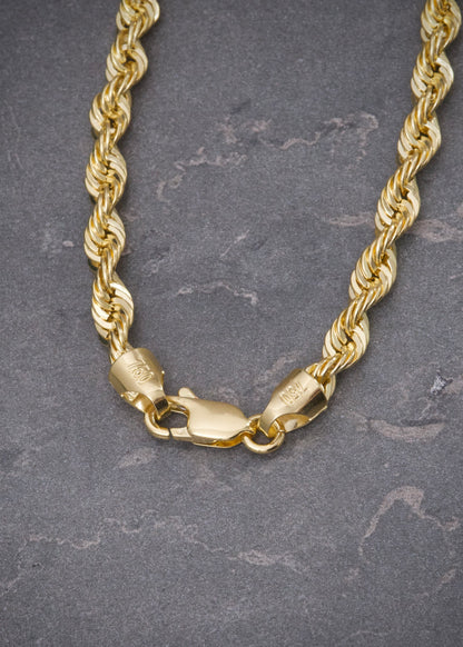 Cadena Lazo 4.8gr / 50cm / 3mm — Oro Amarillo