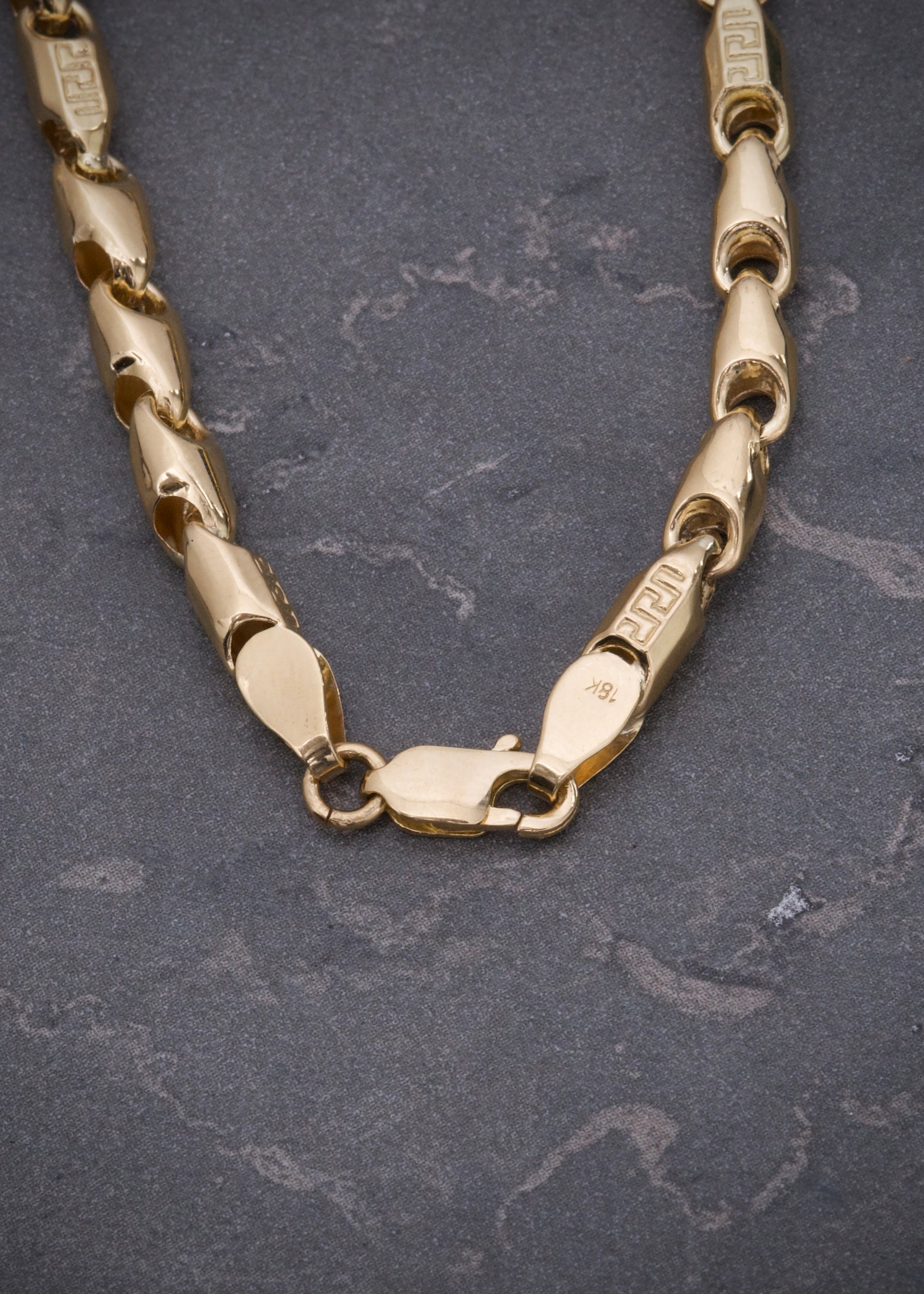 Cadena rustica 16.2gr / Largo 60cm / Oro Amarillo Nac M