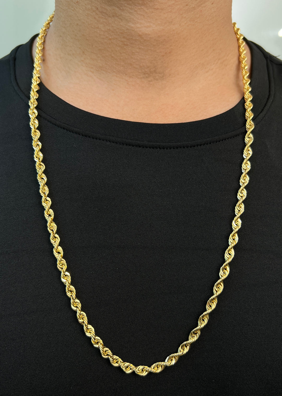 Cadena Lazo 15.45gr / 70cm / 4.9mm — Oro Amarillo