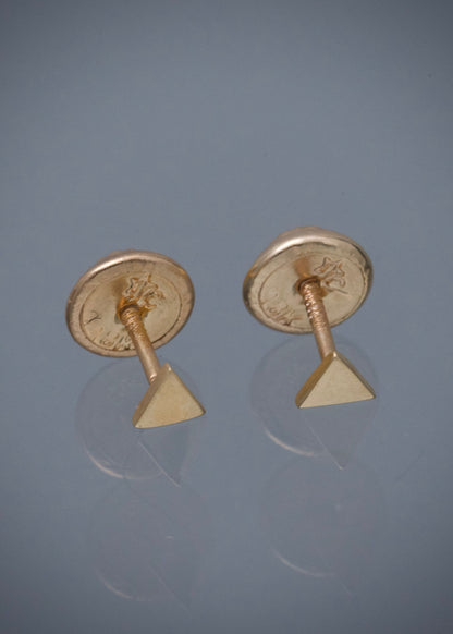 Topos triangulo 0.5gr / Largo 0.3cm — Oro Amarillo
