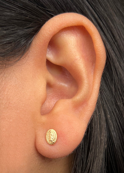 Topos virgen de guadalupe 0.55gr / Largo 0.7cm / Oro Amarillo Nac*