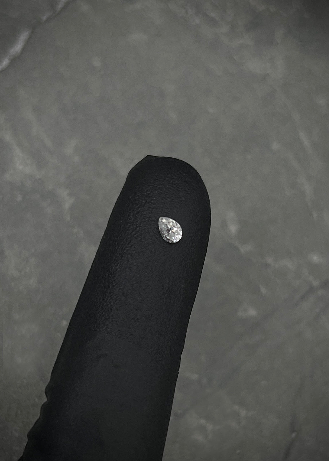 Moissanita gota con 14pts (Joya) B