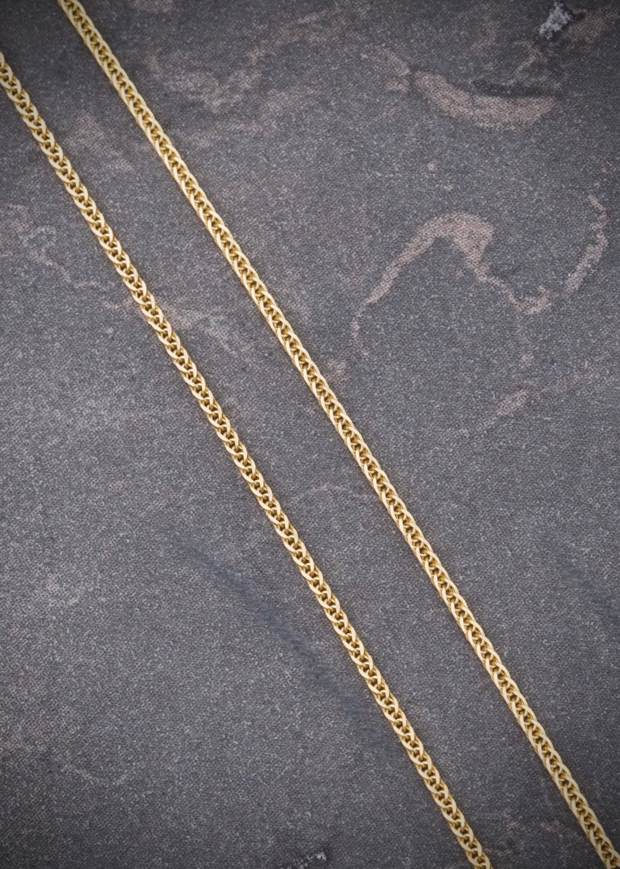 Cadena mini franco 1.6gr / Largo 45cm / Oro Amarillo italy +3 P