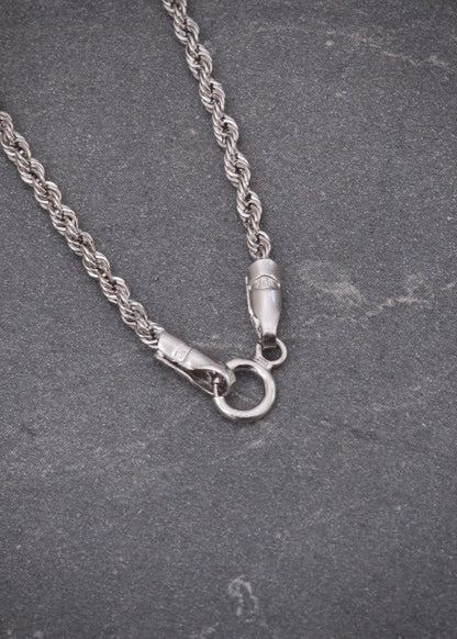 Cadena lazo 1.75gr / Largo 50cm / Oro Blanco italy +3 P