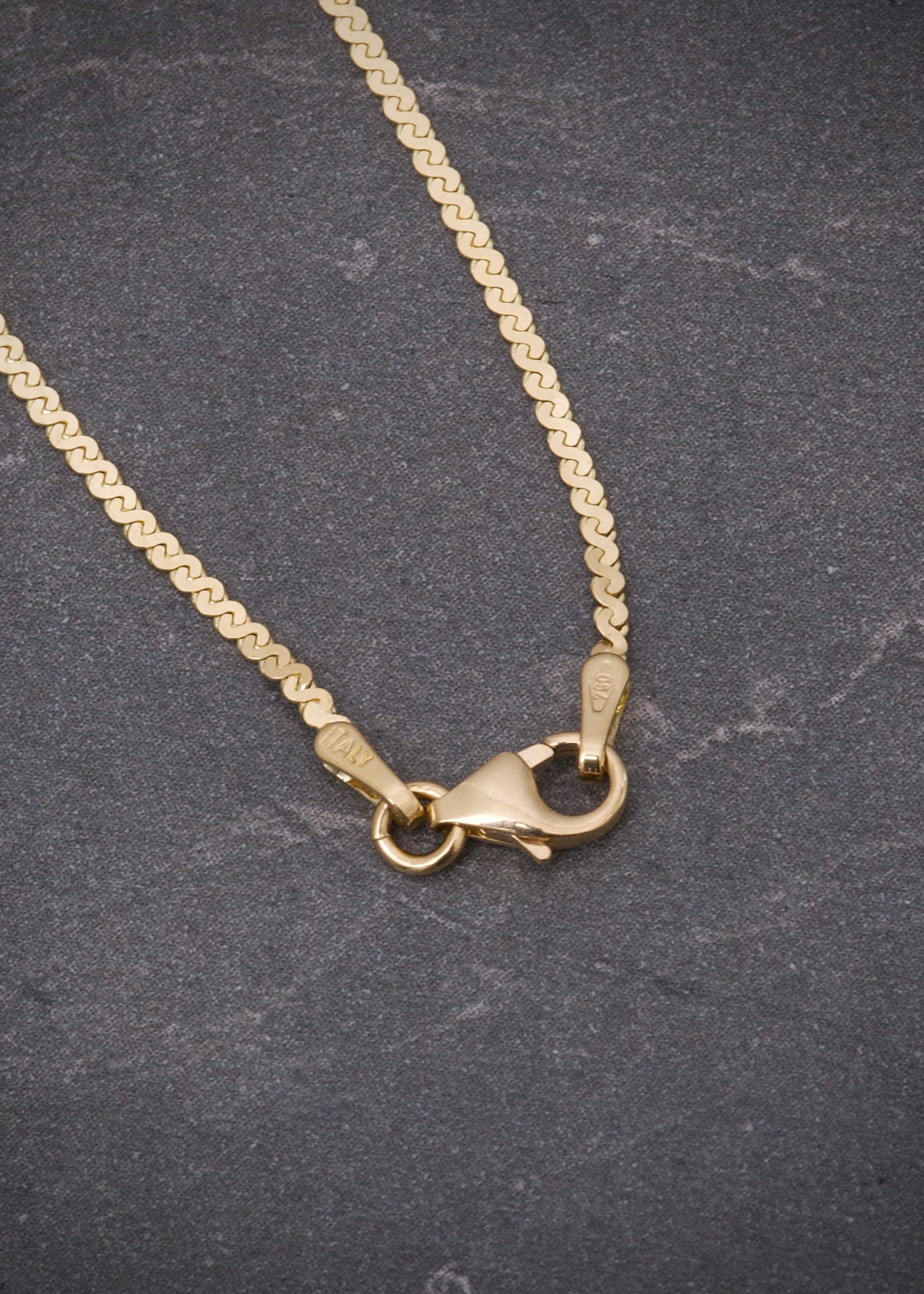 Cadena serpiente 3.05gr / Largo 50cm / Oro Amarillo italy +3 M