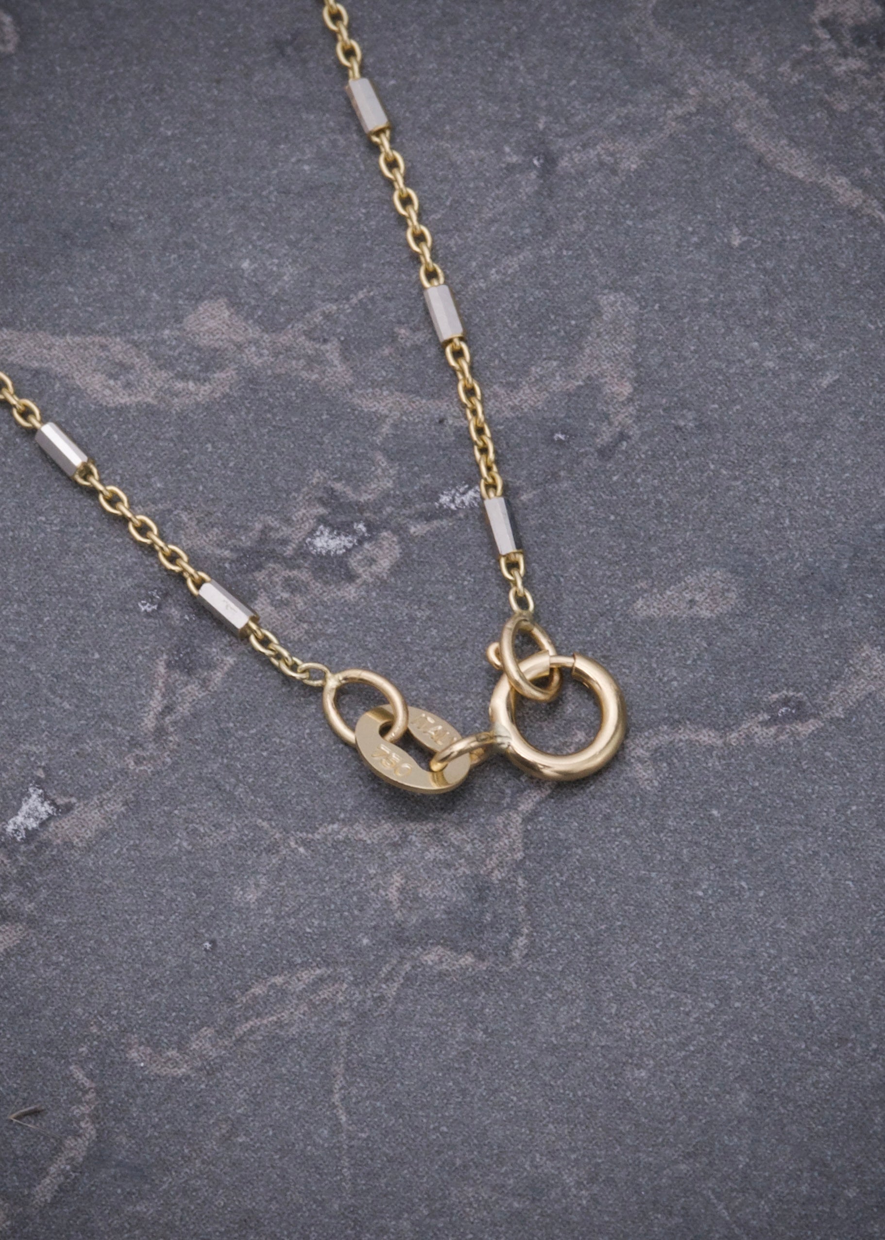 Cadena rolon especial 2.55gr / Largo 50cm / Dos Oros italy +3*