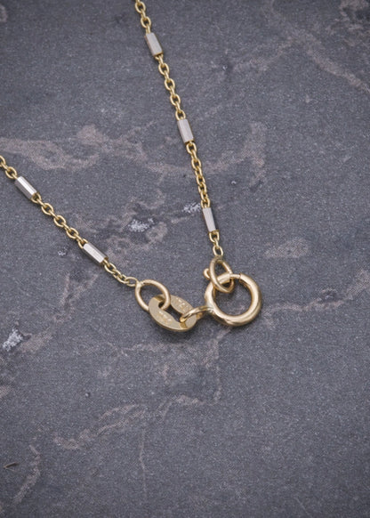 Cadena rolon especial 2.55gr / Largo 50cm / Dos Oros italy +3*