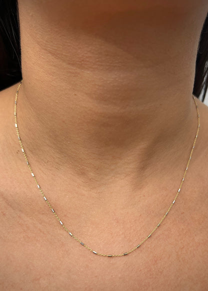 Cadena rolon especial 2.5gr / Largo 50cm / Dos Oros italy +3 P