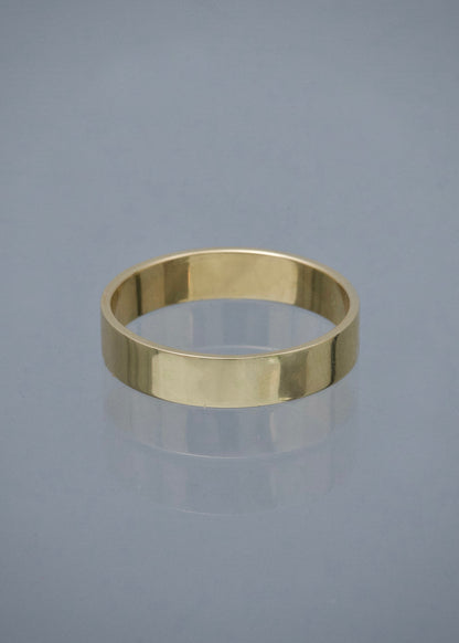 Argolla lisa 5.9gr / Talla 12 — Oro Amarillo