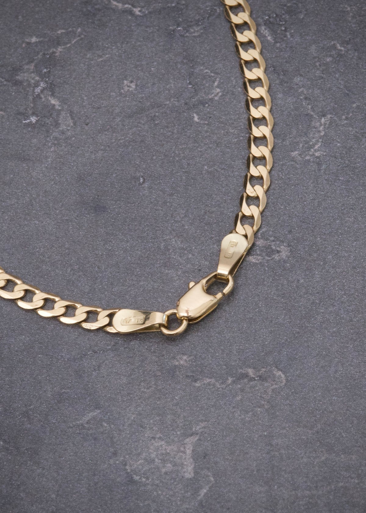 Cadena Cubana 10.35gr / 60cm / 3.1mm — Oro Amarillo