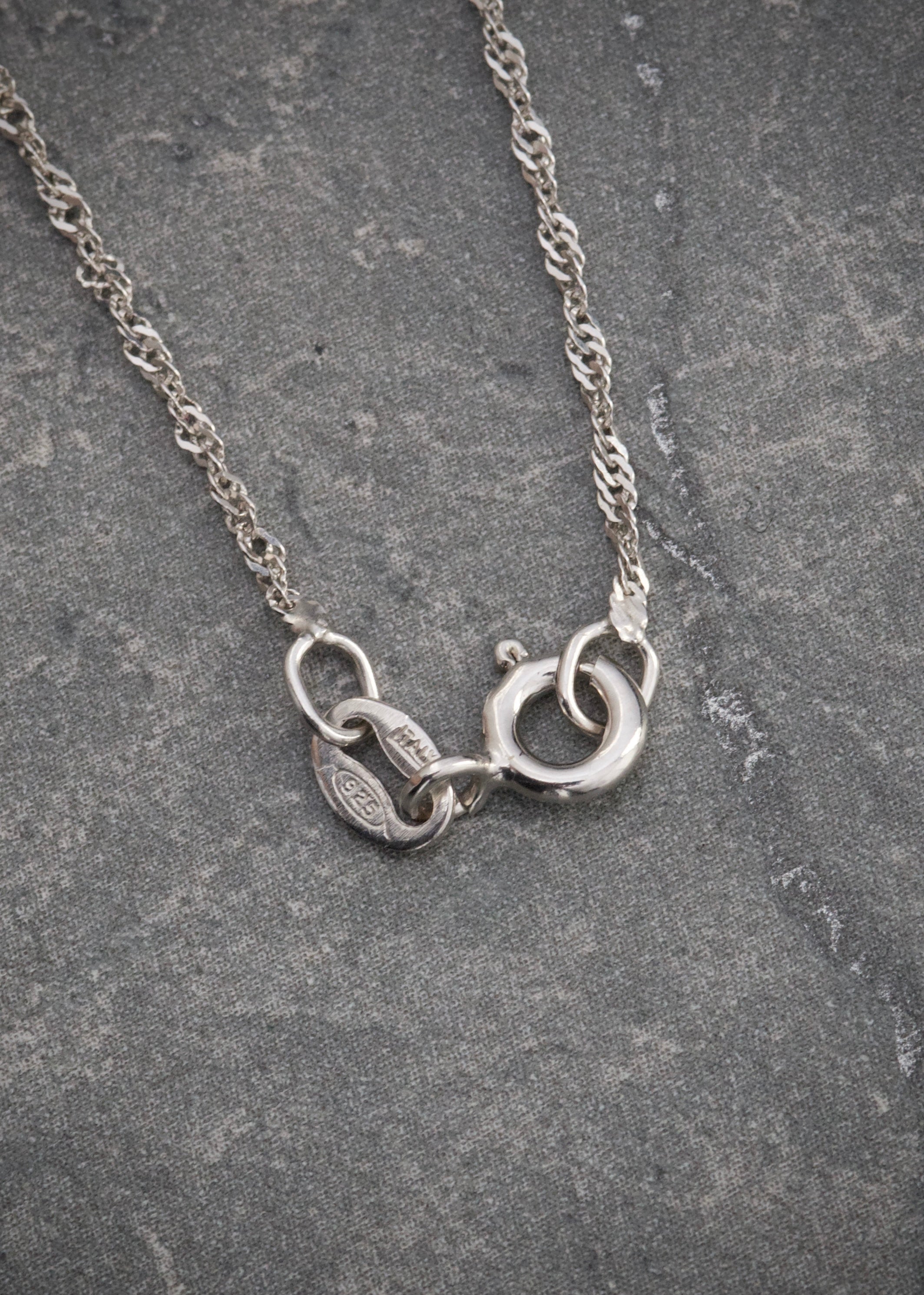 Cadena singapur 1gr / Largo 40cm / — — Plata