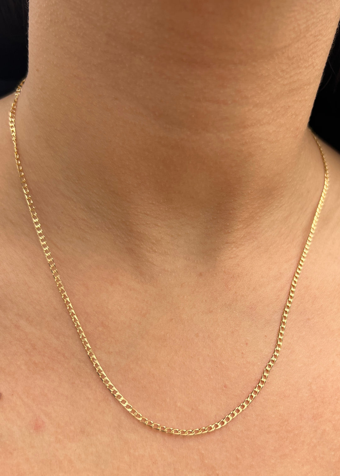 Cadena Pancer 8.6gr / 50cm / 2.8mm — Oro Amarillo