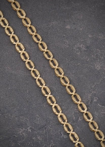 Cadena canutillo 5.85gr / Largo 45cm / Oro Amarillo Nac M