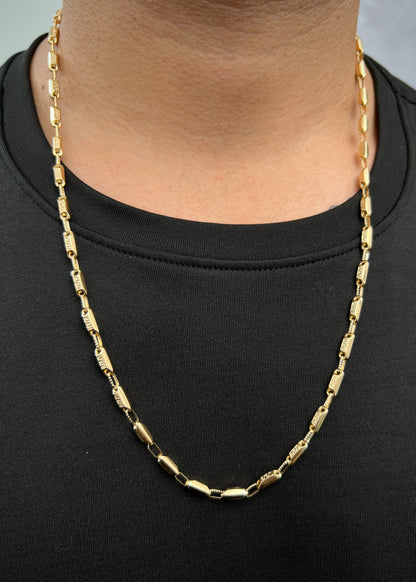 Cadena Medusa 13.55gr / 60cm / 3.8mm — Oro Amarillo
