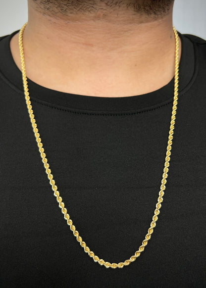 Cadena Lazo 9.5gr / 70cm / 3.2mm — Oro Amarillo