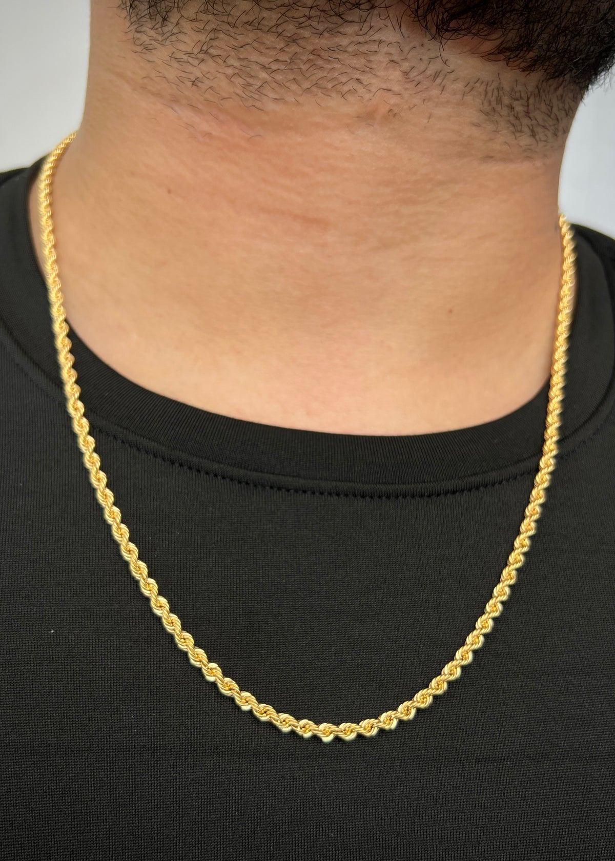 Cadena Lazo 8.65gr / 60cm / 3.2mm — Oro Amarillo